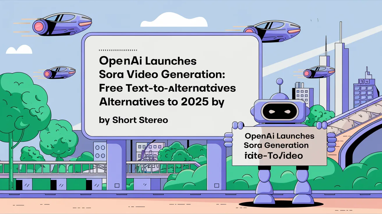 OpenAI Launches Sora Video Generation: What Free Text-to-Video Alternatives to Try in 2025