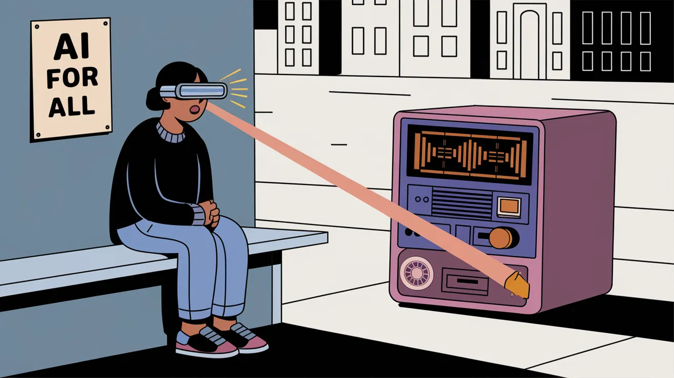 Blind People Excluded from Benefits of AI