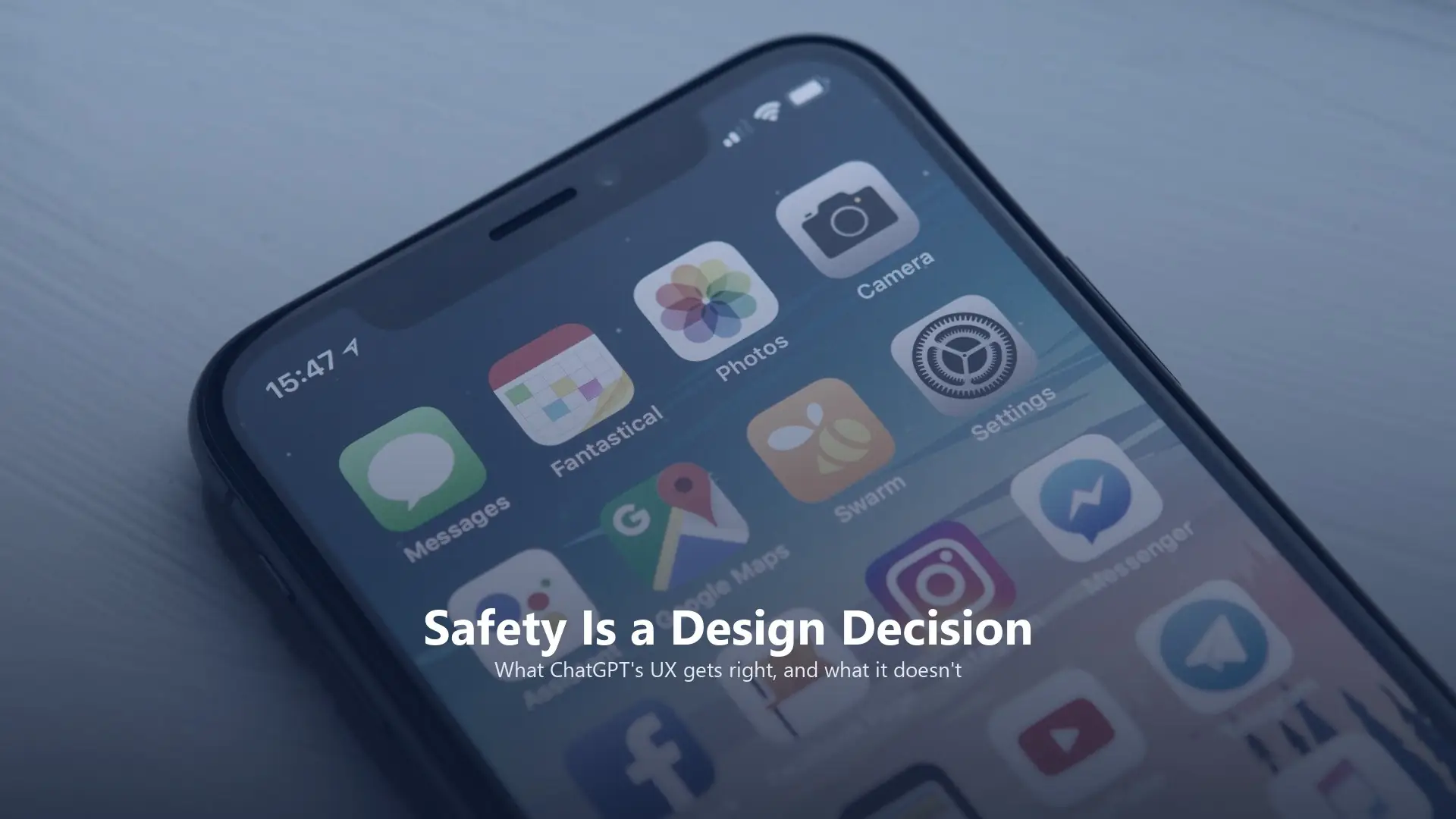 The Hidden UX Decisions That Keep ChatGPT From Going Wrong