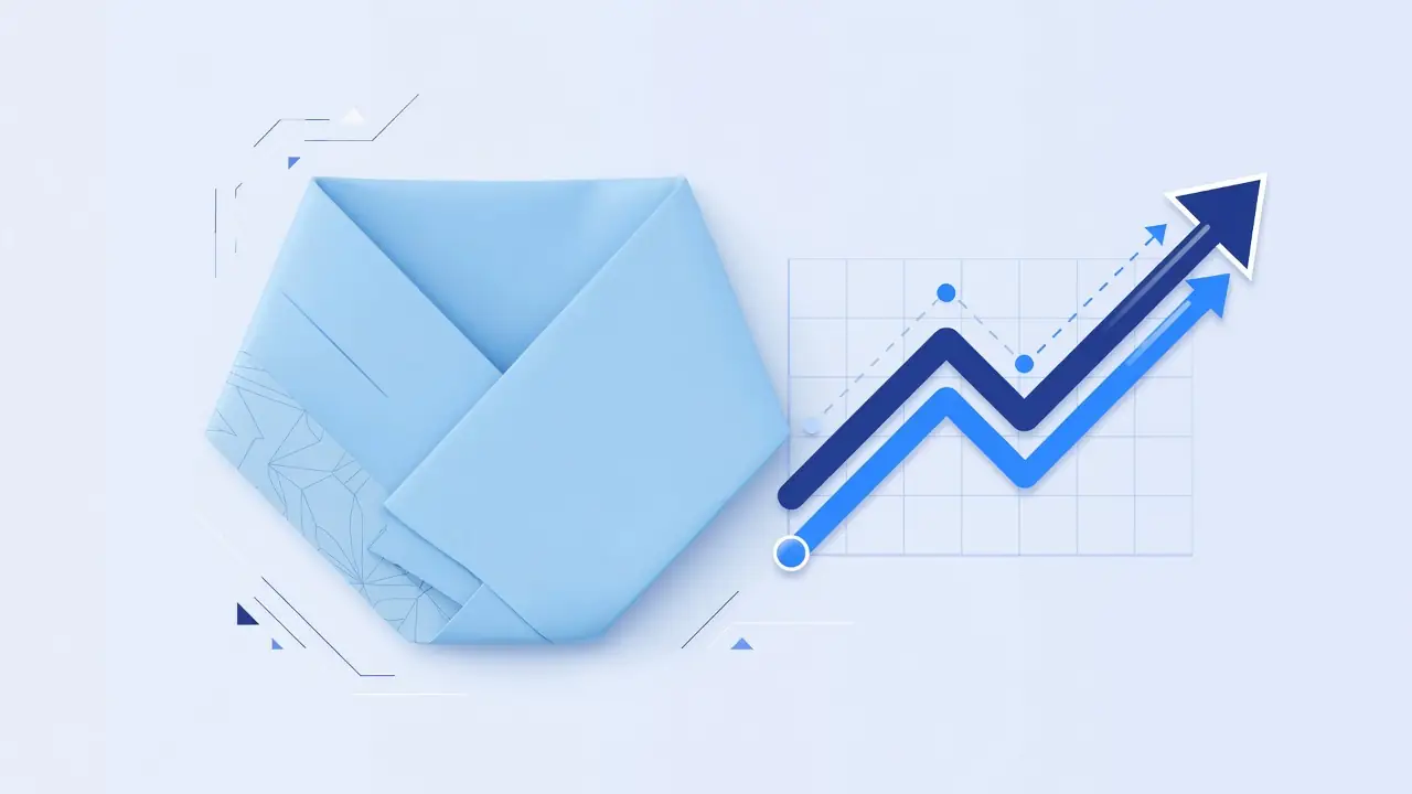 Simple three-step diagram showing how a single brand moment builds into measurable sales momentum.