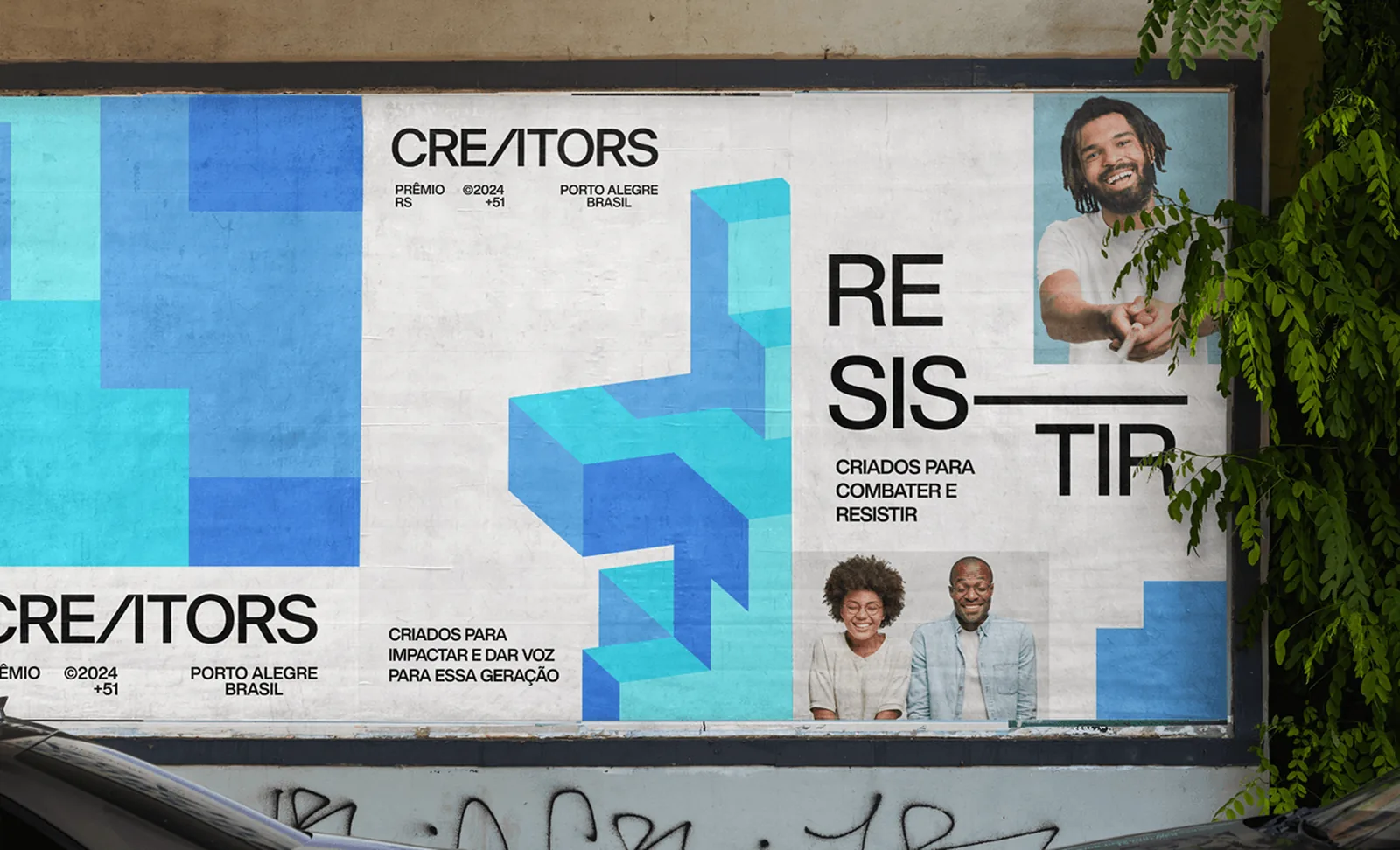 Brand identity system visuals that help creators deliver on-brief sponsored content.