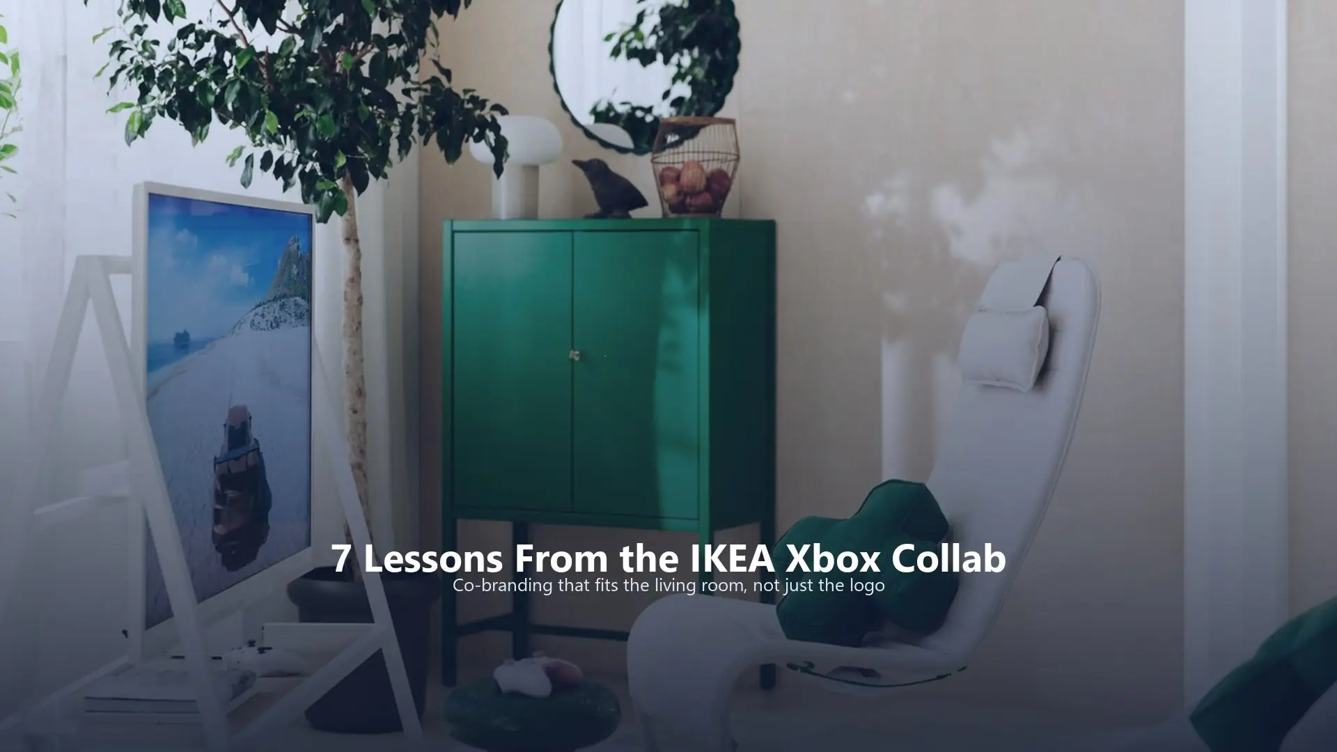 7 Brand Design Lessons From the IKEA Xbox Furniture Collab
