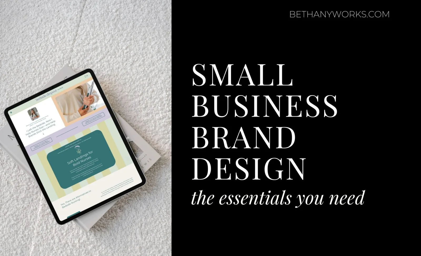 Small business brand and website design visuals supporting clearer Google search experiences.