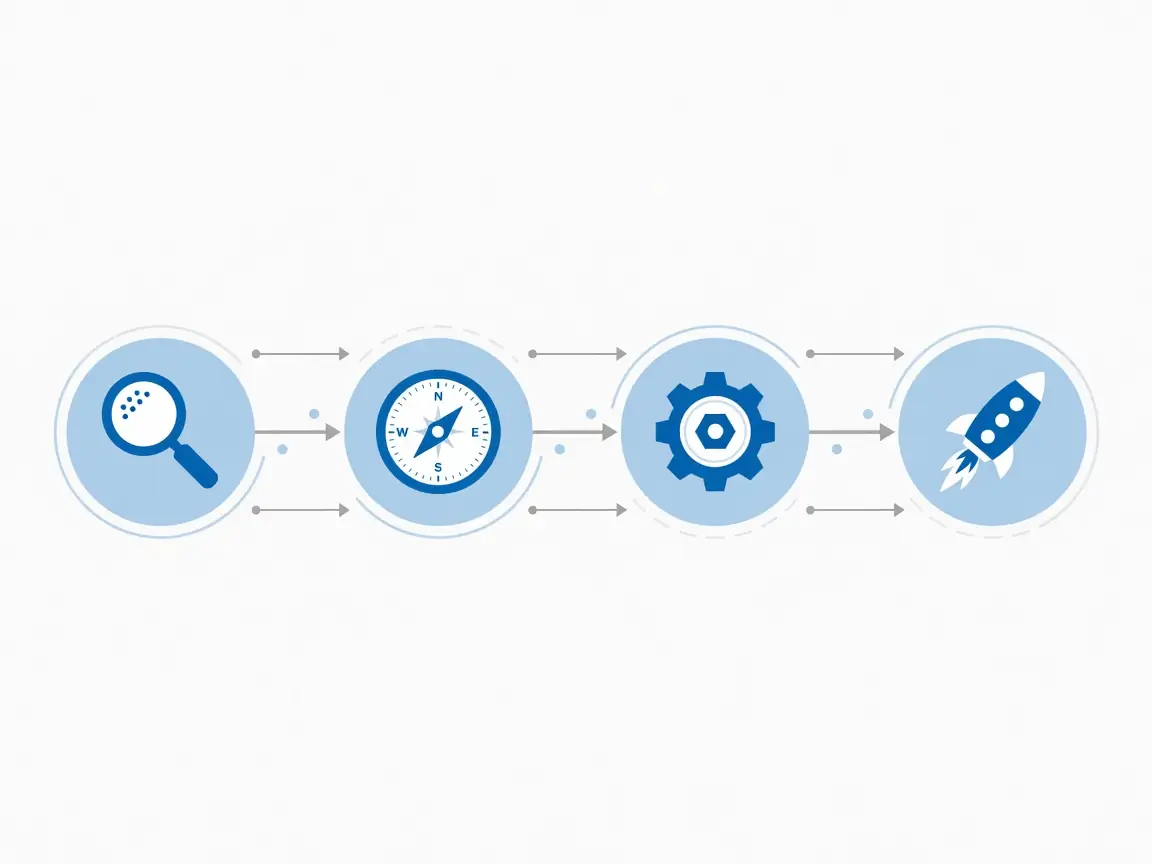 Step-by-step checklist graphic for adapting brand design to wearable tech