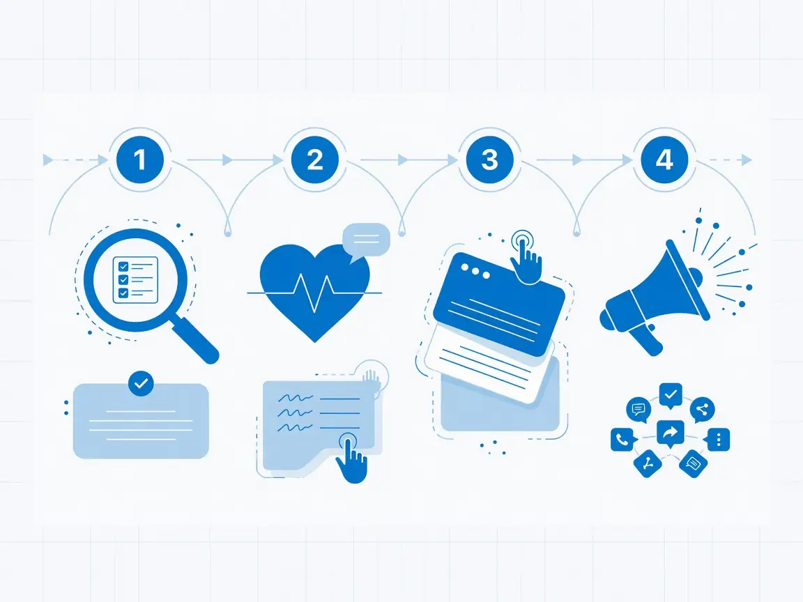 Step-by-step checklist graphic for applying sports marketing lessons to any brand